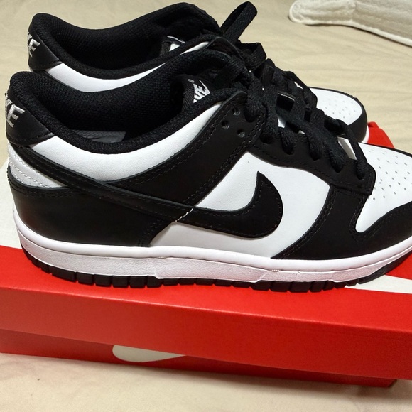 Nike Other - Nike Kids Black and White Dunk Low Sneakers Size 5.5